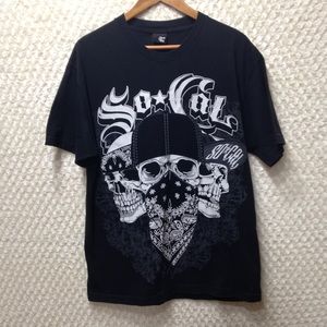 So Cal Clothing >> No Fear So Cal Black Skull Graphic Tee So Cal Clothing >> No Fear So Cal Black Skull Graphic Tee